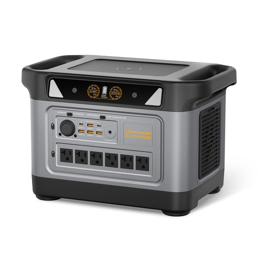 S1000 Pro Portable Power Station, Solar Generator for Home Backup RV Camping, Fast Solar Charging Support